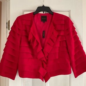 Slightly cropped dressy jacket